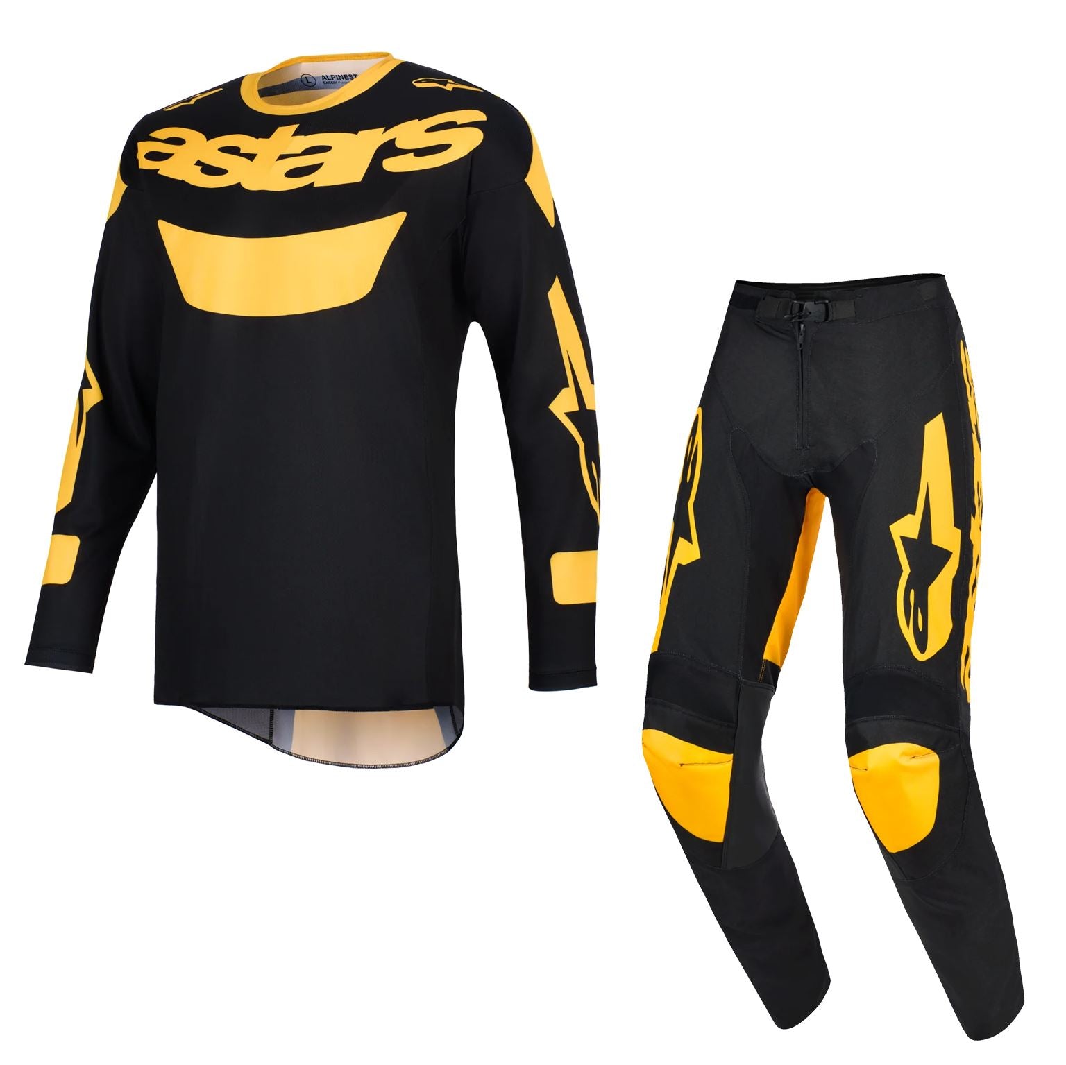 Alpinestars 2026 Racer Riway Motocross Combo Kit Yellow Black